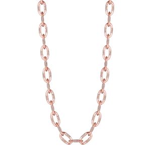 FN665PK18 Tacori Crescent Eclipse Diamond Small Link Necklace