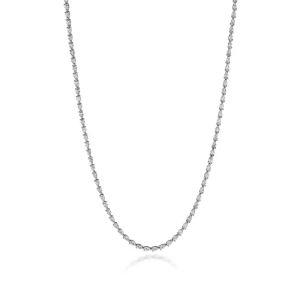 FN66916 Tacori 18k White Gold Pear Diamond Tennis Necklace