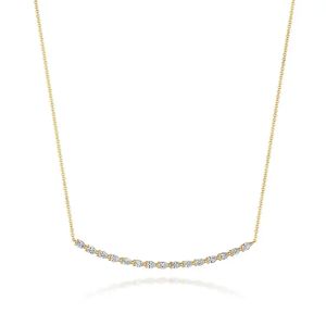 FN67517Y Tacori 18k Yellow Gold Pear Diamond Necklace