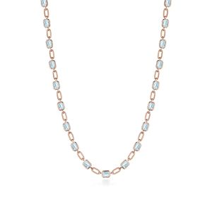 FN825EC55X4BT16PK Tacori 18k Allure Sky Blue Topaz Link Necklace