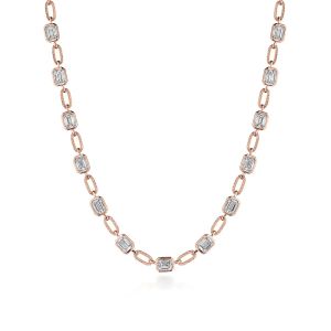 FN825EC55X4LDPK16 Tacori Allure Diamond Link Necklace