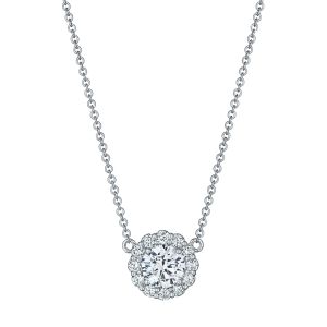 FP803RD5 Tacori 18k Full Bloom Diamond Necklace