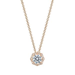 FP804RD65PK Tacori 18k Art Deco Bloom Diamond Necklace