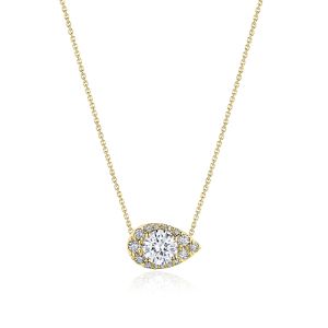 FP811ERDPS5Y Tacori18k Pear Bloom Diamond Necklace