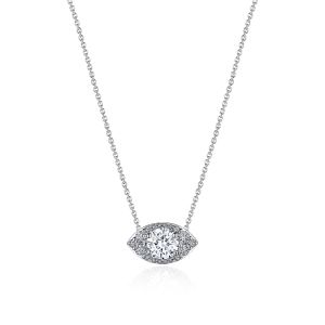 FP811HRDMQ55 Tacori 18k Marquise Bloom Diamond Necklace
