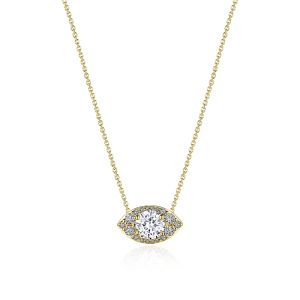 FP811HRDMQ55Y Tacori18k Marquise Bloom Diamond Necklace