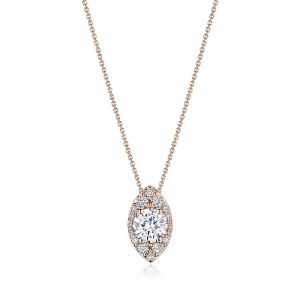 FP811VRDMQ65PK Tacori 18k Vertical Marquise Bloom Diamond Necklace