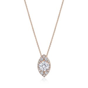 FP811VRDMQ65PK Tacori 18k Vertical Marquise Bloom Diamond Necklace