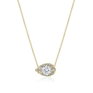 FP811WRDPS6Y Tacori18k Pear Bloom Diamond Necklace