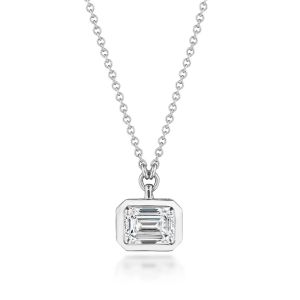 FP812HEC65X45LD Tacori 18k White Gold Allure Diamond Necklace