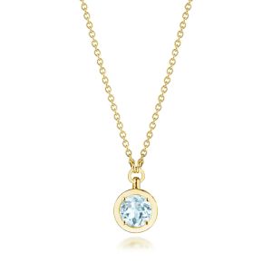 FP812RD5BTY Tacori18k Allure Sky Blue Topaz Necklace