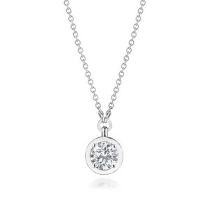 FP812RD5LD Tacori 18k White Gold Allure Diamond Necklace