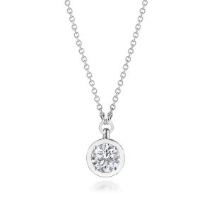FP812RD5LD Tacori 18k White Gold Allure Diamond Necklace
