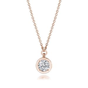 FP812RD5LDPK Tacori 18k Rose Gold Allure Diamond Necklace