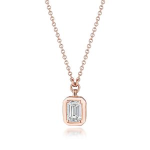 FP812VEC55X4LDPK Tacori 18k Rose Gold Allure Diamond Necklace