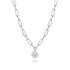 FP813RD75LD Tacori Allure Petite Diamond Link Necklace