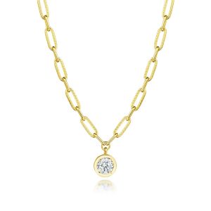 FP813RD75LDY Tacori Allure Petite Diamond Link Necklace
