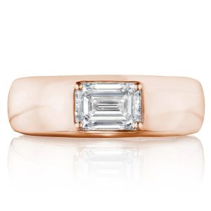 FR817EC7X5LDPK Tacori Allure Domed Diamond Ring 18 Karat Fine Jewelry