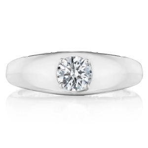 FR817RD5LD Tacori Allure Domed Diamond Ring 18 Karat Fine Jewelry