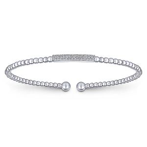 Gabriel Fashion 14 Karat Diamond Bujukan Bangle Bracelet BG4119W45JJ