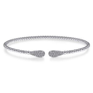 Gabriel Fashion 14 Karat Diamond Bujukan Bangle Bracelet BG4230-6W45JJ