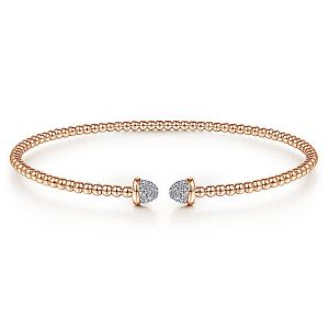 Gabriel Fashion 14 Karat Diamond Bujukan Bangle Bracelet BG4248-6K45JJ