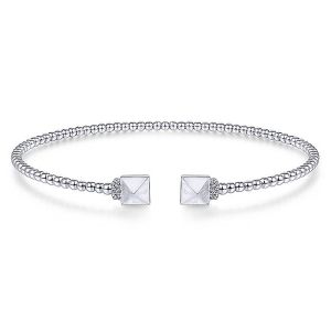 Gabriel Fashion 14 Karat Diamond Bujukan Bangle Bracelet BG4255-6W45JJ