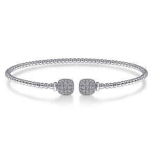 Gabriel Fashion 14 Karat Diamond Bujukan Bangle Bracelet BG4258-6W45JJ