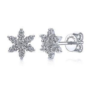 Gabriel Fashion 14 Karat Trends Stud Earrings EG9012W45JJ