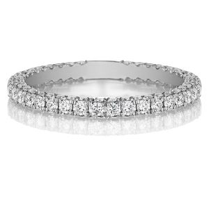 Henri Daussi WBGT Diamond Wedding Ring