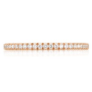 Tacori HT254515B12PK 18 Karat Pretty in Pink Diamond Wedding Band