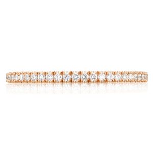 Tacori HT254515B12PK 18 Karat Pretty in Pink Diamond Wedding Band