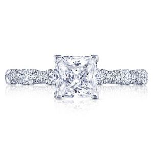 Tacori HT2559PR6 18 Karat Petite Crescent Engagement Ring