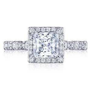 Tacori HT2560PR6 18 Karat Petite Crescent Engagement Ring