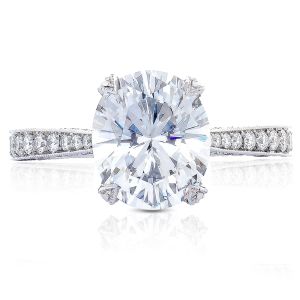 HT2626OV10X85 Platinum Tacori RoyalT Engagement Ring