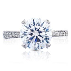 HT2626RD10 Platinum Tacori RoyalT Engagement Ring