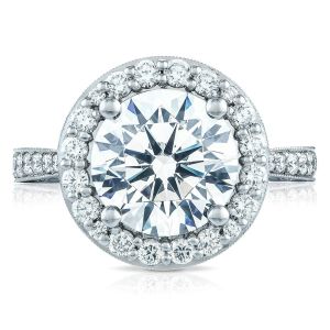 HT2650RD10 Platinum Tacori RoyalT Engagement Ring