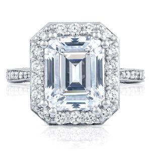 Tacori HT2652EC105X85 18 Karat RoyalT Engagement Ring