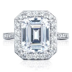 HT2652EC105X85 Platinum Tacori RoyalT Engagement Ring