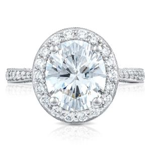 HT2652OV10X85 Platinum Tacori RoyalT Engagement Ring