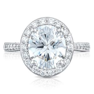 Tacori HT2652OV10X85 18 Karat RoyalT Engagement Ring