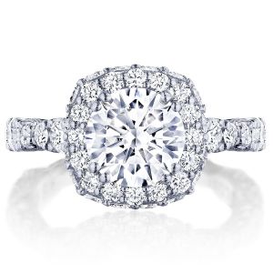 HT2653CU8 Platinum Tacori RoyalT Engagement Ring
