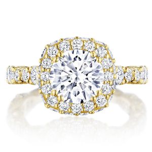 Tacori HT2653CU8Y 18 Karat RoyalT Engagement Ring