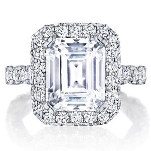 Tacori HT2653EC105X85 18 Karat RoyalT Engagement Ring