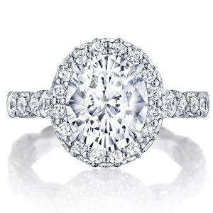 HT2653OV10X85 Platinum Tacori RoyalT Engagement Ring