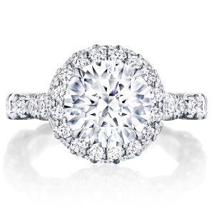 HT2653RD9 Platinum Tacori RoyalT Engagement Ring
