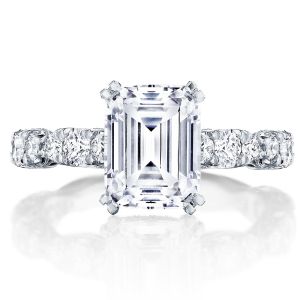 Tacori HT2654EC9X7 18 Karat RoyalT Engagement Ring