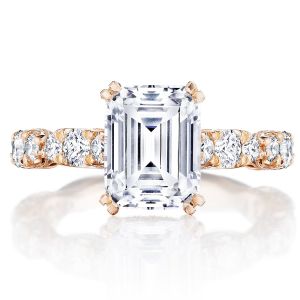 Tacori HT2654EC9X7PK 18 Karat RoyalT Engagement Ring