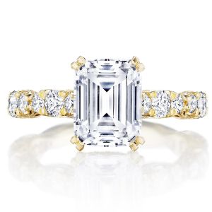 Tacori HT2654EC9X7Y 18 Karat RoyalT Engagement Ring