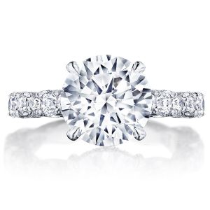 HT2654RD95 Platinum Tacori RoyalT Engagement Ring